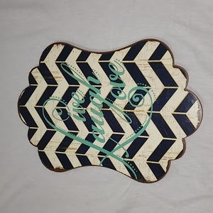 "Live Laugh Love" Hanging Wall Decor